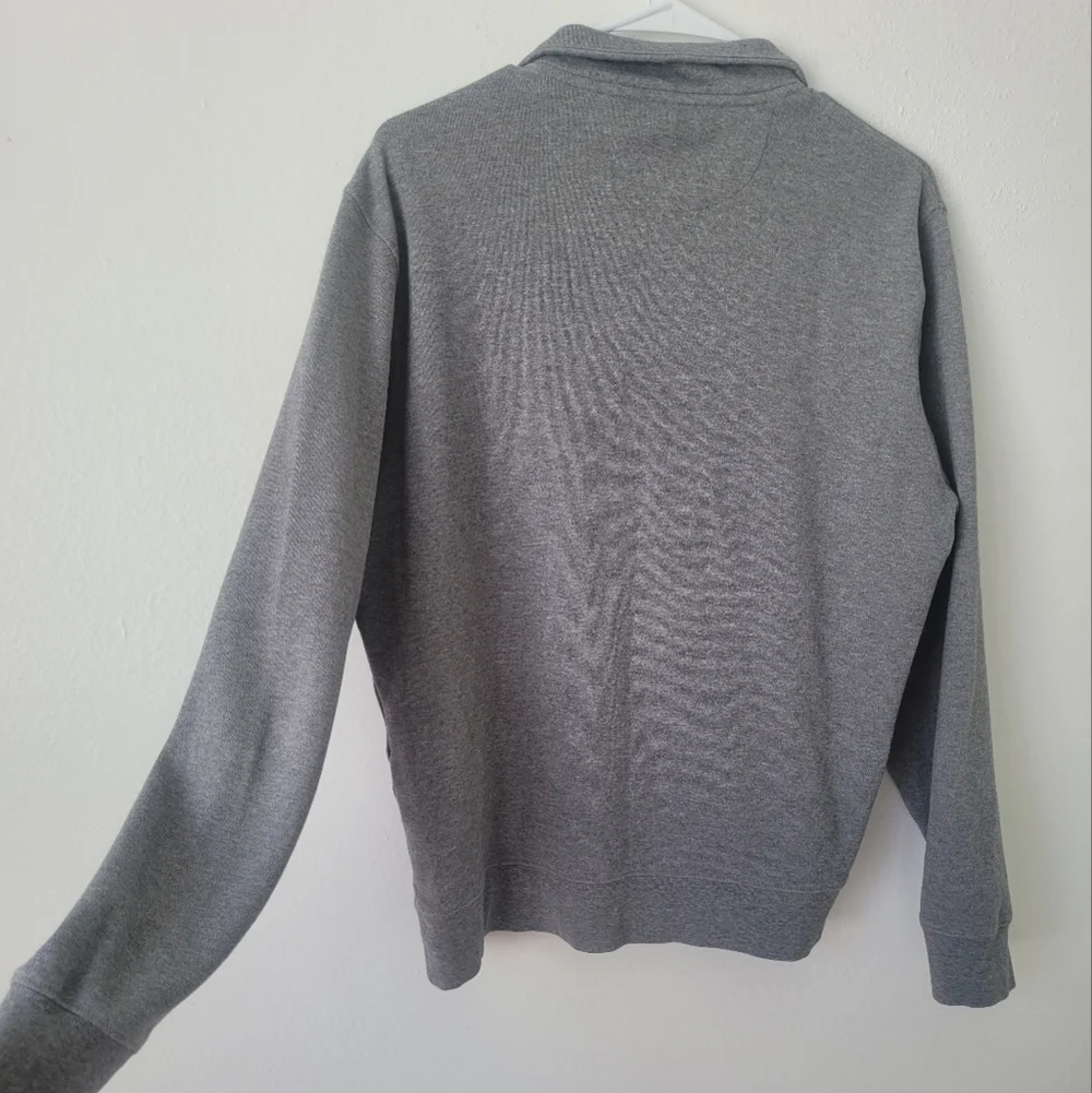Vineyard Vines  Grey Zip-Up Sweater Size S Unisex